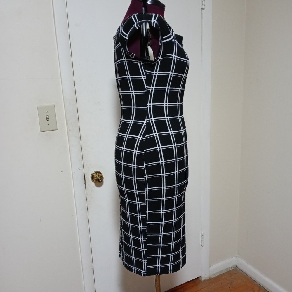 Brat Star black with white strips dress size XL - Picture 2 of 4